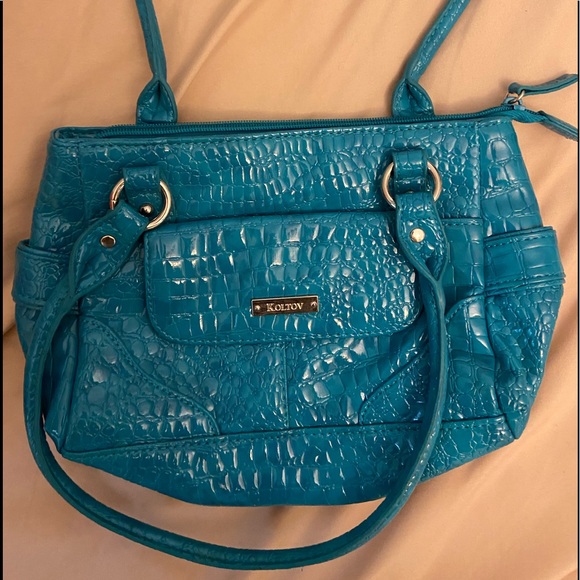 koltov Handbags - koltov blue purse never been used